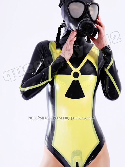 Latex Rubber Gummi Mm Zentai Unitard Gas Mask Catsuit Suit Bodysuit Hot Ebay