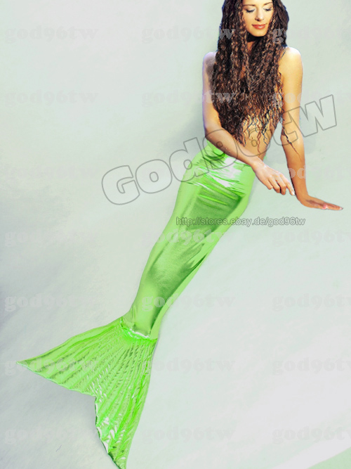 Mermaid Tail Fin Monofin Swimmable Costume Caribbean Ebay 