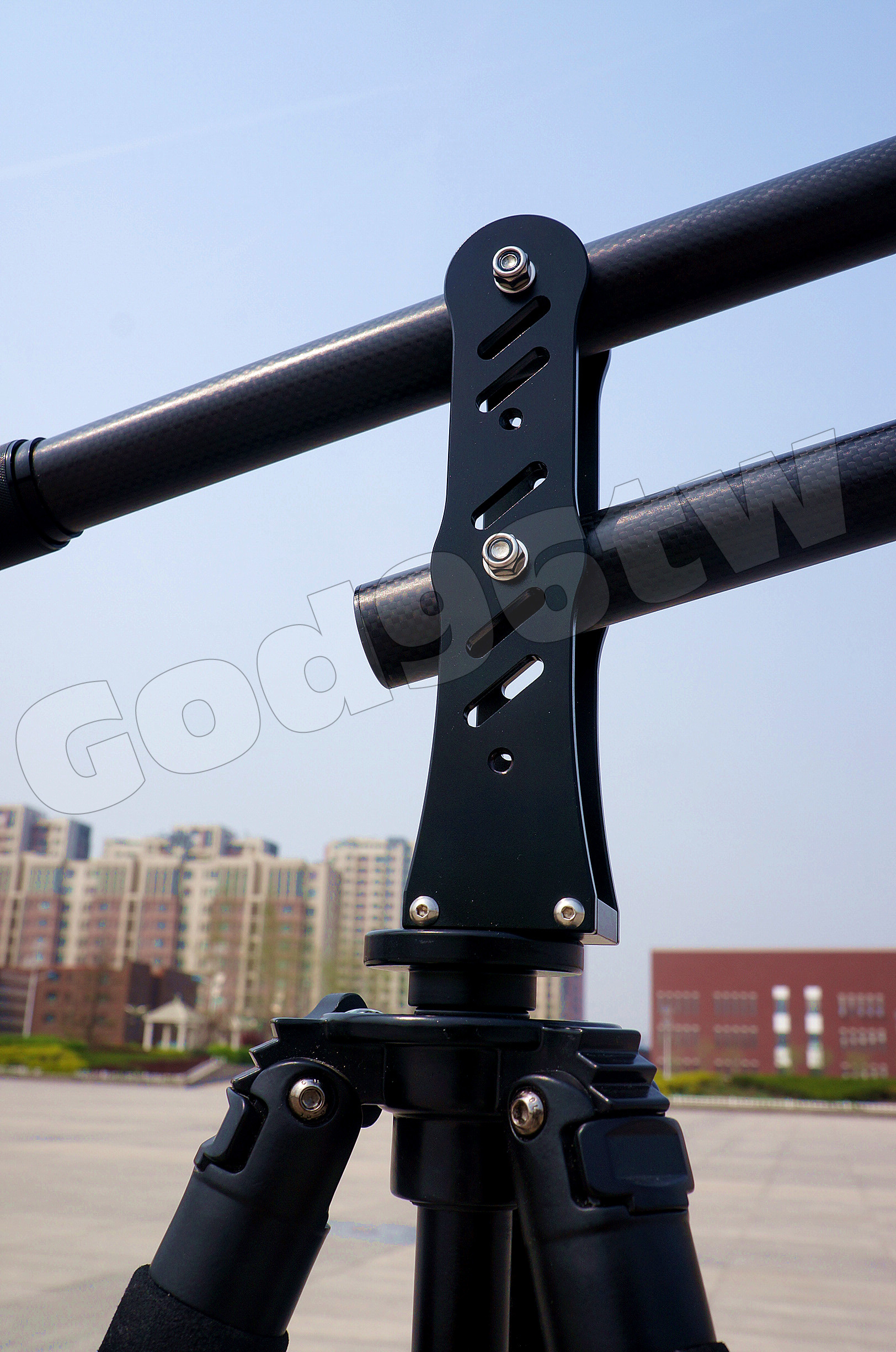 Upgraded4ft Portable Mini Carbon Fiber Crane Jib Arm Steadicam For