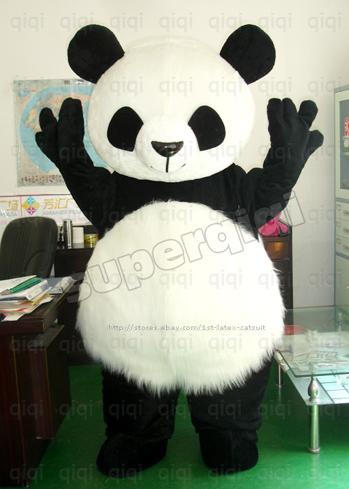 Kung Fu Panda Bear Mascot Costume Adult Size Cartoon