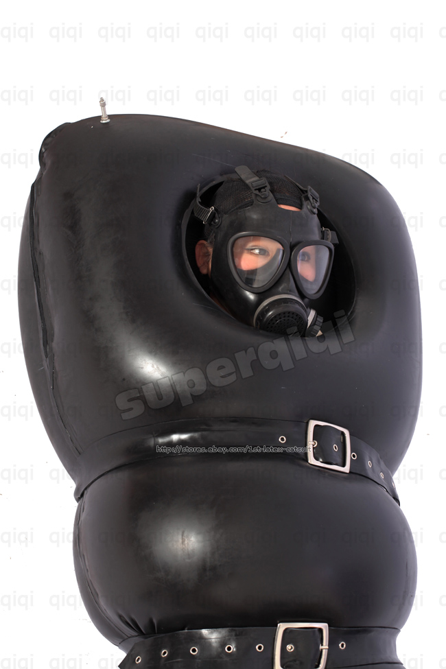 Latexrubbergummi 4mm Inflatable Bodybag Sleep Sack Catsuit Gimp Sack Gas Mask Ebay 