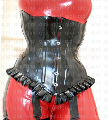 100% Latex (rubber) Corset  1.2mm catsuit suit unique  