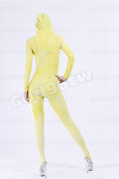 100% Latex Gummi Catsuit/Ganzanzug/Kapuze/Kostüm/Anzug  